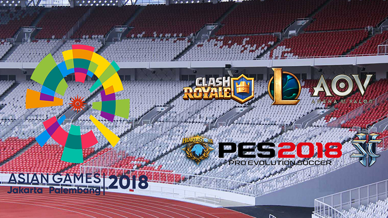 Tanpa DOTA 2 dan CS:GO, Ini 6 Game Ekshibisi di Asian Games 2018