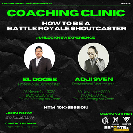 Coaching Clinic Bareng El Dogee dan Adji Sven Tinggi Antusias!