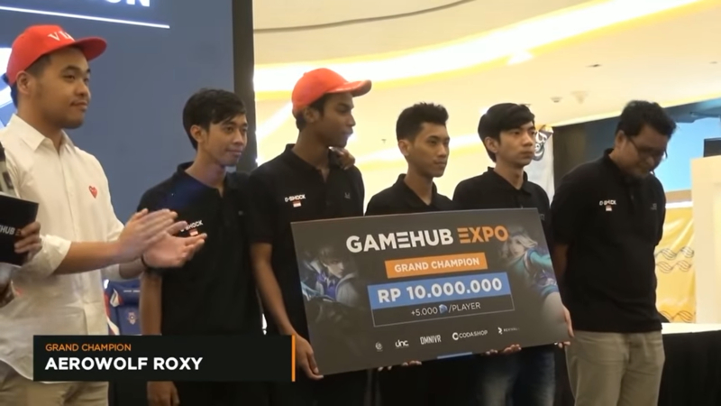 Kembali Unjuk Gigi, Aerowolf Roxy Jawara Gamehub Expo 2018