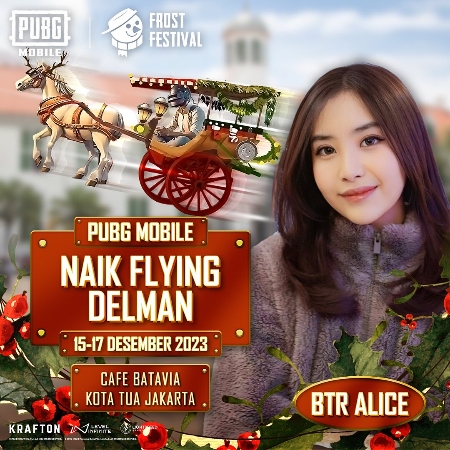 PUBG Mobile Rayakan Event Frost Festival, Bisa Naik Flying Delman Bareng BTR Alice