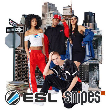 SNIPES Siap Pasok Produk Fesyen ala eSports via ESL