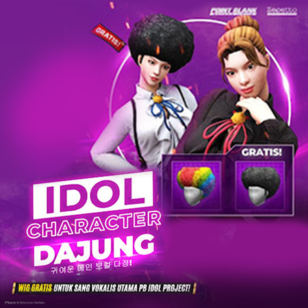 Idol Karakter Dajung Hadir di Point Blank Indonesia