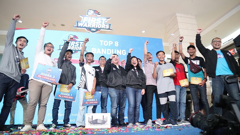 First Warriors Bandung Temukan 8 Juara Peraih Golden Ticket