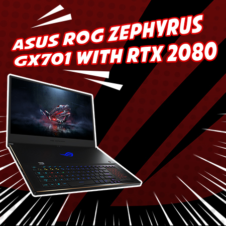 Kulik Singkat Laptop Super Tipis ASUS ROG Zehpyrus S GX701!