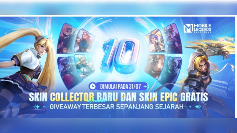 Moonton Hadirkan Event Giveaway MLBB Terbesar Dalam Sejarah!