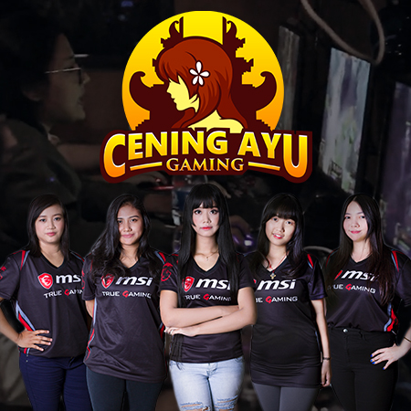 Cening Ayu Gaming, Pesona Tim eSports Ladies Asal Bali