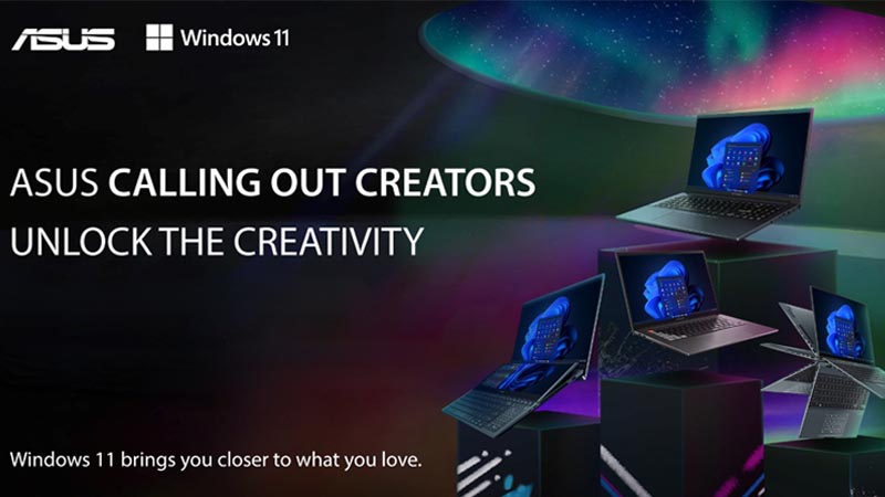 ASUS Creator Series, Lini Laptop Terbaik untuk Para Konten Kreator