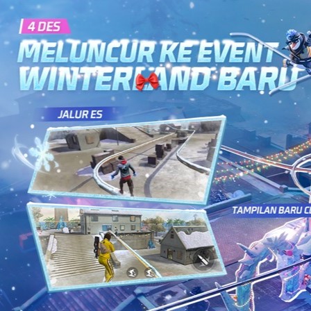 Makin Seru dan Menantang, Free Fire Hadirkan Update Winterland: Aurora!