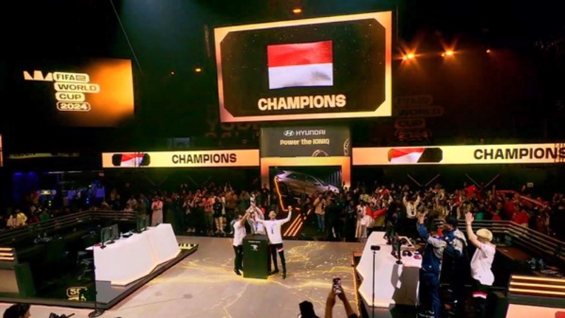 Indonesia Berhasil menjadi Juara FIFAe World Cup 2024 eFootball