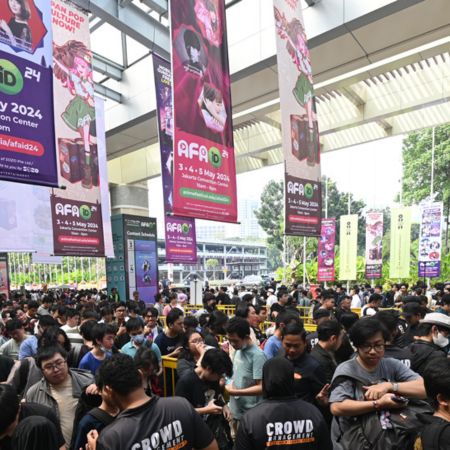 Hari Kedua AFA ID 2024 Dipadati Penggemar Wibu di Exhibition Hall A & B, Jakarta Convention Center (JCC) Tiket tersedia Website Resmi