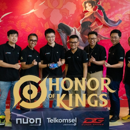 Nuon dan Telkomsel Gelar Peluncuran Honor of Kings GraPARI Corner