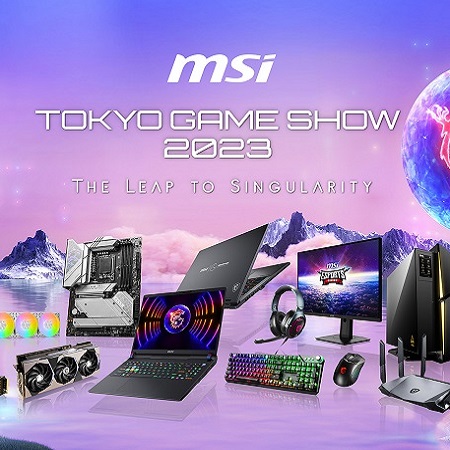 MSI Pamerkan Produk Gaming Baru di Tokyo Game Show 2023