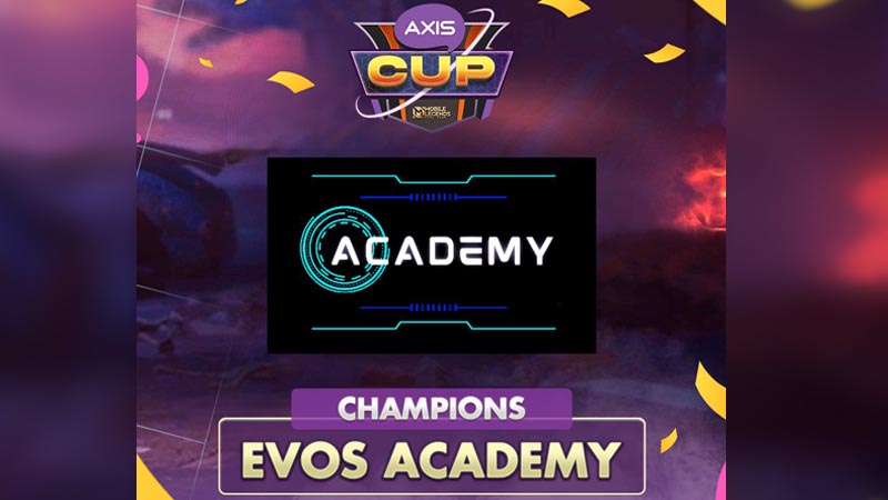 EVOS Academy Menjuarai AXIS Cup Mobile Legends Musim Pertama