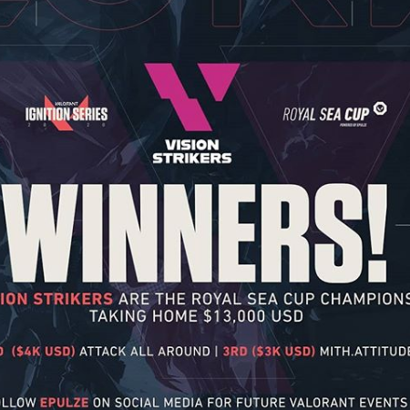 Vision Strikers Juarai VALORANT Epulze Royal SEA Cup