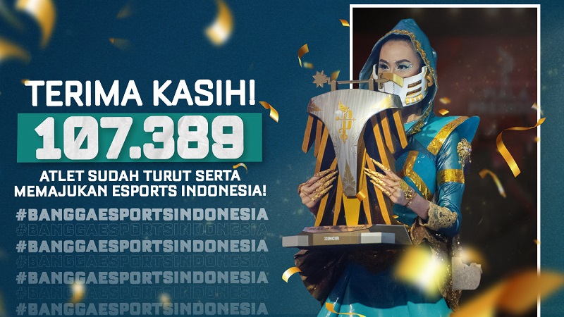 Gokil! Pendaftar Piala Presiden Esports 2021 Capai 107.389 Peserta!