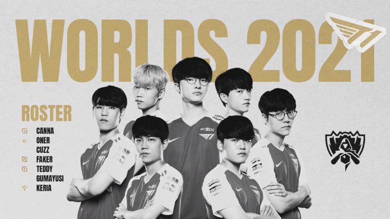 T1 Ungkap Roster untuk Hadapi LoL World Championship 2021!