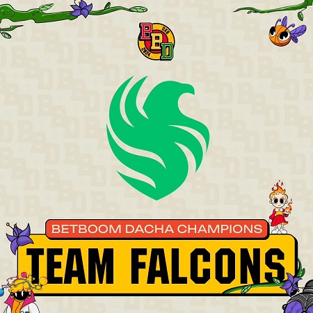 Team Falcons Raih Gelar Juara BetBoom Dacha 2024