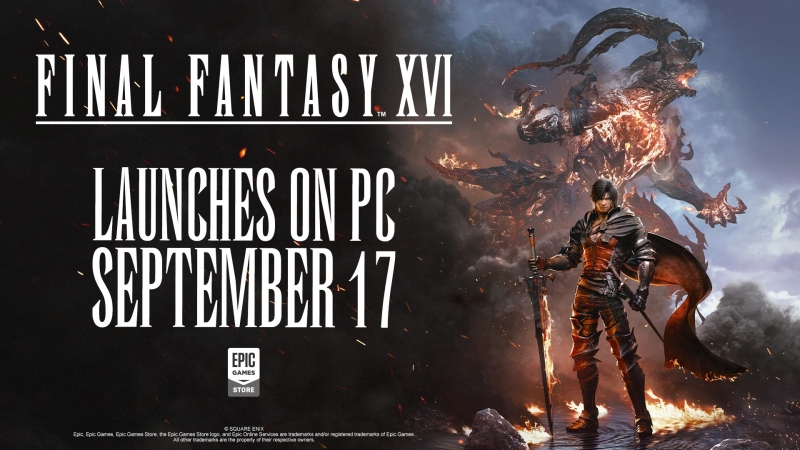 Final Fantasy XVI Umumkan Perilisan di Epic Games Store pada 17 September 2024