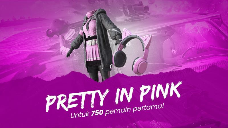 Kode Redeem PUBG Mobile Baru, Giveaway Pretty in Pink!