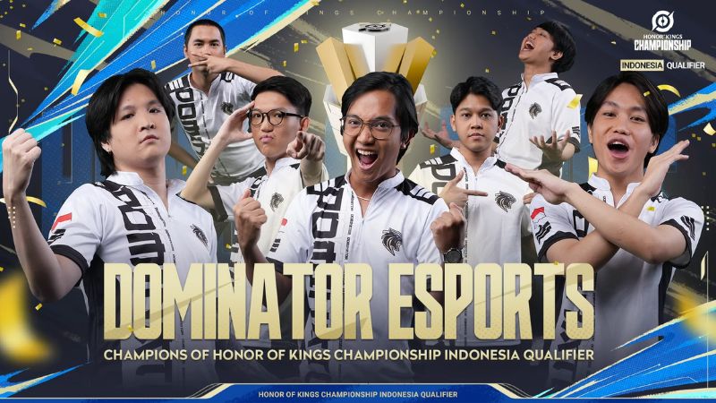 Dominator Esports Juara Kualifikasi HoK Championship Indonesia, Tak Terkalahkan!