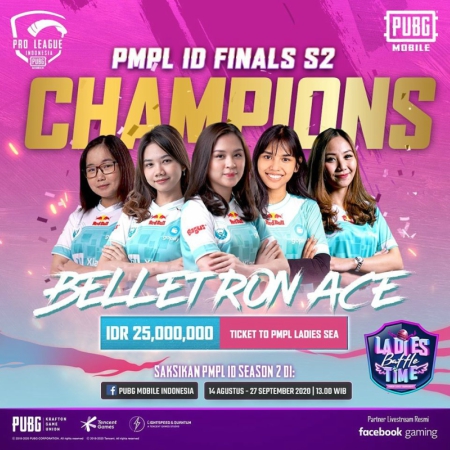 PMPL ID Ladies Season 2 Rampung, Ini 4 Wakil Indonesia ke Kompetisi SEA!