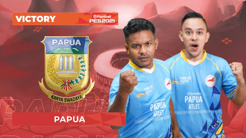 Sengit! Papua Menangkan Derby Papua di PON XX Esports