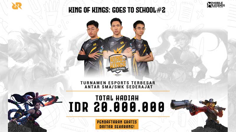 Registrasi King of Kings Goes to School: Series II Telah Dibuka!