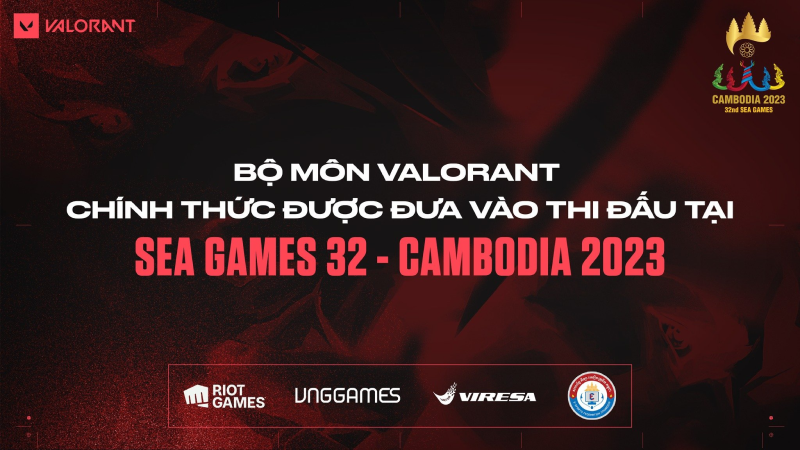 VALORANT Resmi Tergabung ke SEA Games 2023 Kamboja!