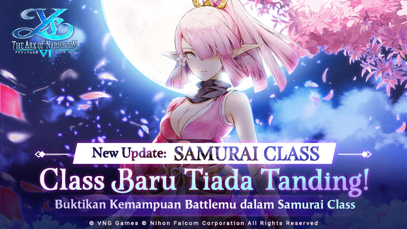 Update Terbaru Ys 6 Mobile Hadirkan Class Samurai!