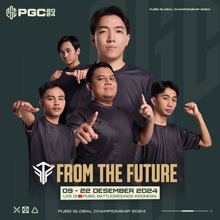 From The Future, Tim PUBG Pertama Indonesia yang Akan Berlaga di PGC 2024