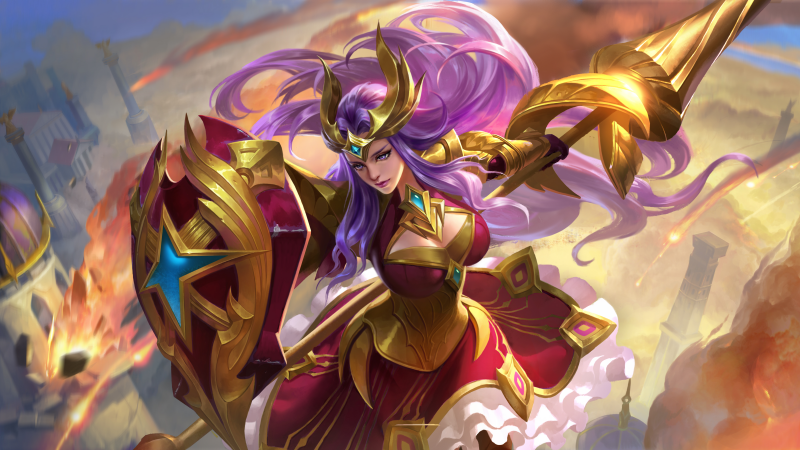 Hadir sebagai Hero yang Jarang Ditemui, Intip Guide dari Athena Honor of Kings