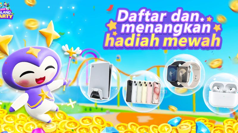 Super Island Party Rilis Versi Terbaru, Pra-Registrasi Berhadiah PS5 dan iPhone!