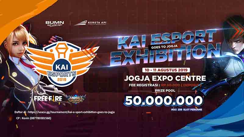 KAI Gelar Kompetisi Esports Berhadiah 50 Juta di Yogyakarta!