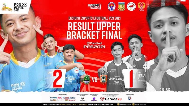 Jawa Barat Amankan Slot Grand Final eFootball PES PON XX Papua