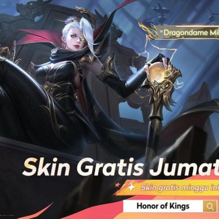 Jumat Berkah Pekan Kedua, Dapatkan Skin Dragondame Milady Gratis di Event Friday Frenzy Honor of Kings!