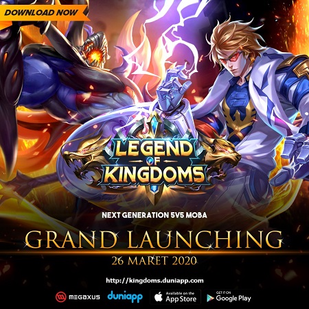 Legends of Kingdom! MOBA Baru dari Megaxus Siap Masuk Esports