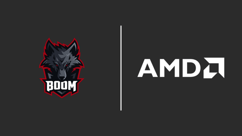 BOOM Esports Jalin Kerjasama Dengan AMD