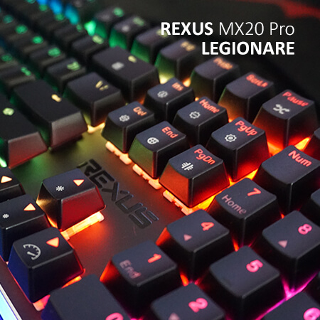 [Review] Legionare MX20 PRO, Mekanikal Keyboard Mumpuni dari Rexus!
