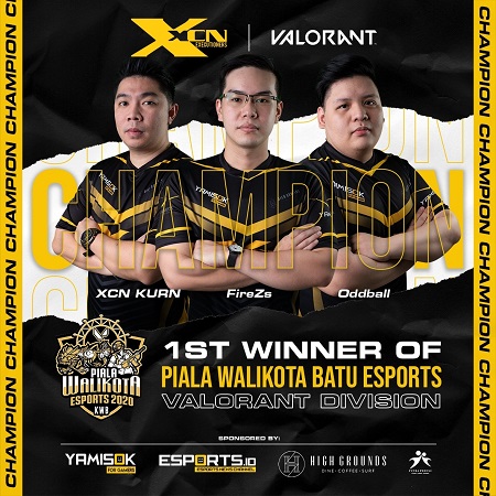 Gemilang, Tim XCN Gaming Borong Dua Trophy Valorant!