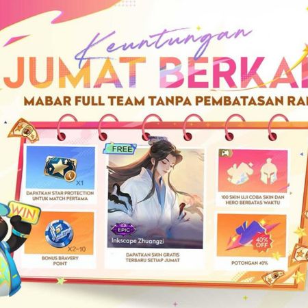 Jumat Berkah di Honor Of Kings via Event Friday Frenzy, Banjir Skin Gratis!