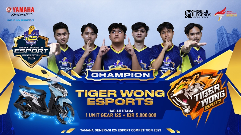 Tiger Wong Esports Juara Nasional YGEC 2023!