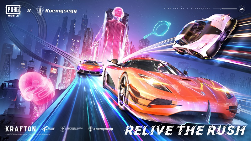 PUBG Mobile Kembali Kolaborasi Dengan Supercar Koenigsegg