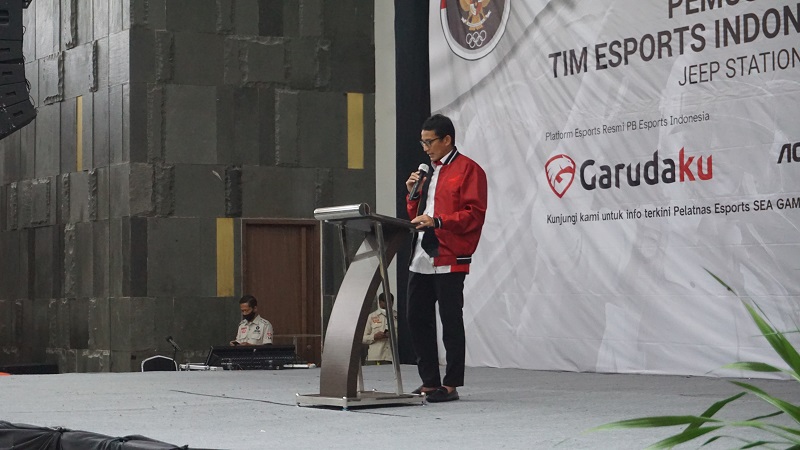 Sandiaga Uno Optimis Atlet Esports Indonesia Raih Emas di SEA Games!