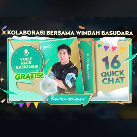 Kolaborasi Honor of Kings x Windah Basudara Resmi Rilis, Ini Cara Dapat Voice Pack Gratis!