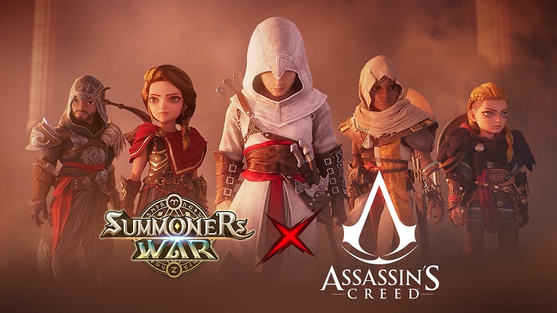 Summoners War: Sky Arena Rilis Kolaborasi dengan Assassin's Creed