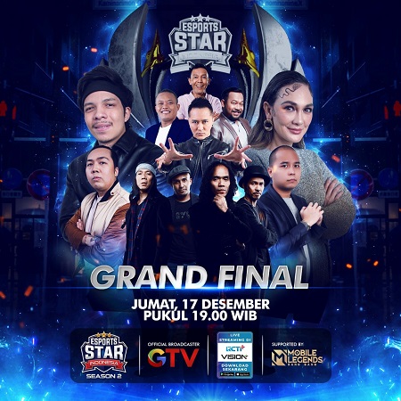 Tim Luna Maya dan Atta Tarung di Final Esports Star Indonesia Season 2