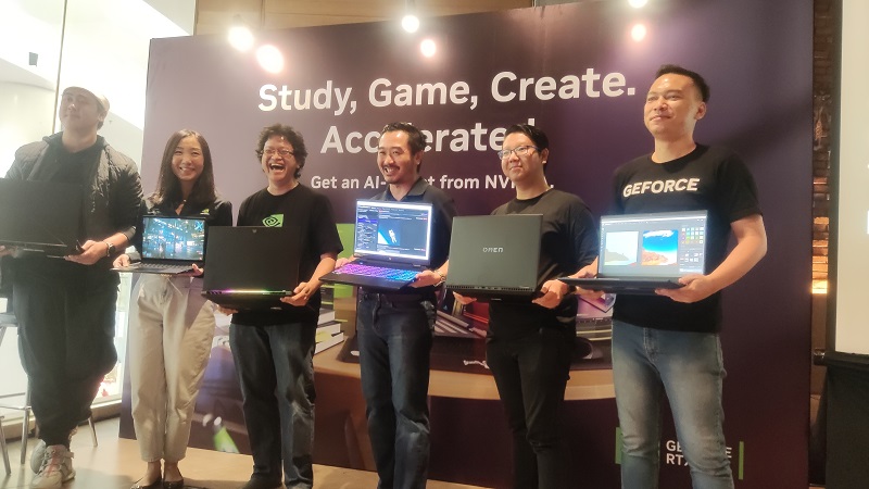 NVIDIA Kenalkan Seri Laptop GeForce RTX 40 Berteknologi AI