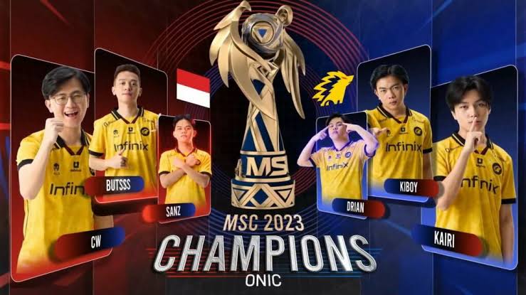Akhirnya Indonesia Bawa Pulang Piala MSC!