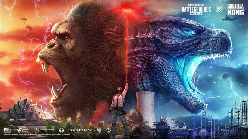 Godzilla vs. Kong Sudah Hadir di Update PUBG MOBILE Versi 1.4