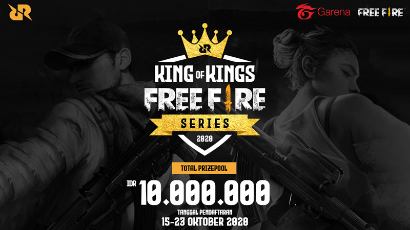 RRQ Hadirkan Turnamen Amatir King of Kings Free Fire Series!